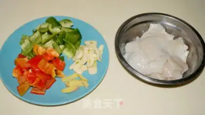 Make No oiled pepper squid rolls step 5