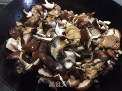 Make Chicken mushrooms step 6