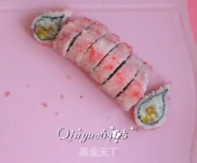 Make Flipping cherry sushi step 13