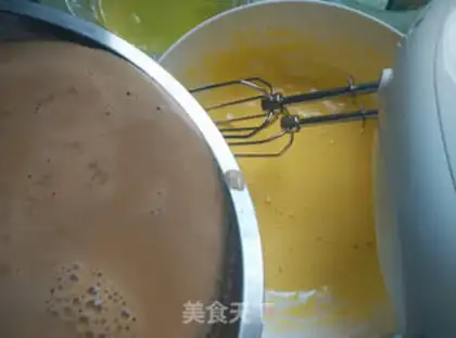 Make Chocolate coffee pudding step 3
