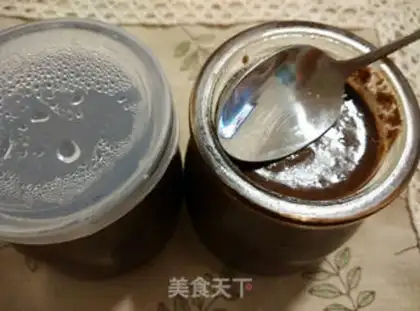 Make Chocolate coffee pudding step 6