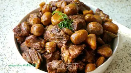Make The cavity ribs burn chestnuts step 4