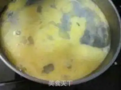 Make Crab porridge step 2