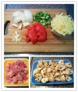 Make Cheese chicken step 3