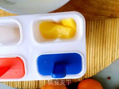 Make Mango jelly ice cream step 4