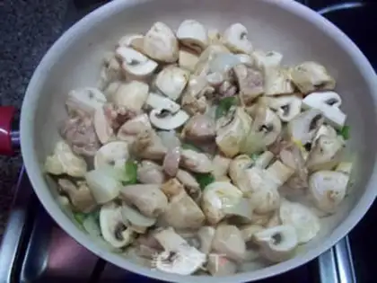 Make Cheese chicken step 7