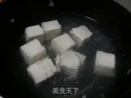Make Cracked pepper tofu step 1