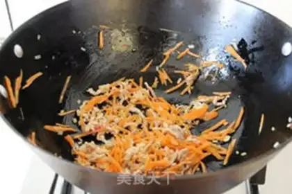 Make Spam noodles step 5