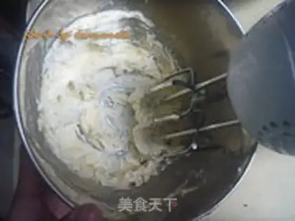 Make Cake with cream cream step 16