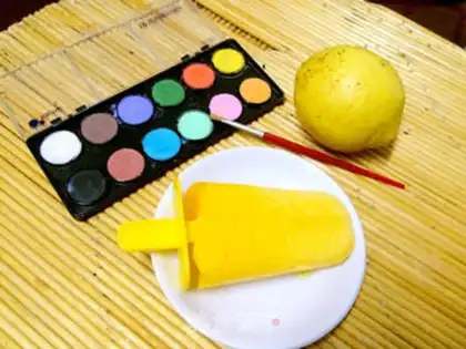 Make Mango jelly ice cream step 9
