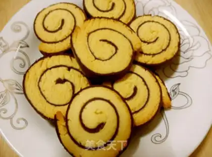 Make A wheeled cheese cookie step 7