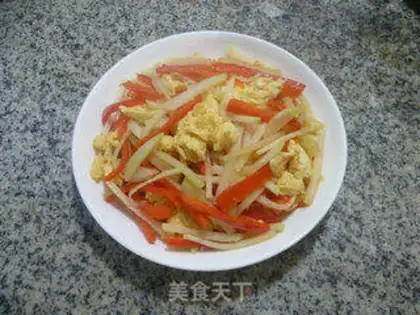Make Paprika egg fried blue step 10