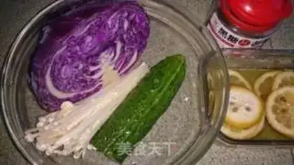 Make Purple kale step 0