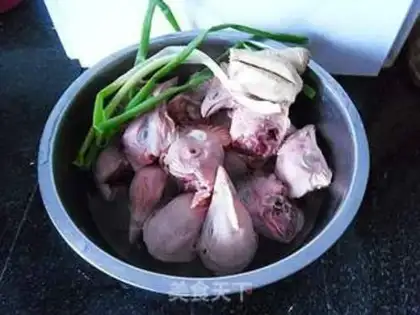 Make Chicken head step 0