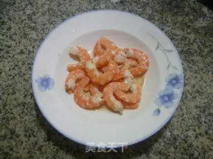 Make Shrimp and cabbage step 2