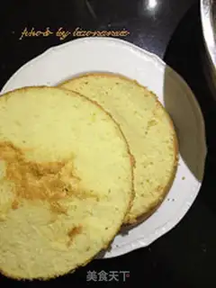 Make A flower cake step 3