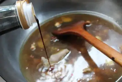 Make Red beef noodles step 6
