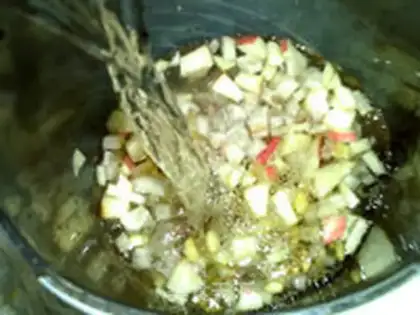 Make Lotus apple soy step 7