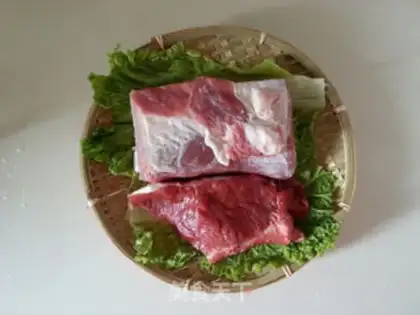 Make Pork and cabbage step 0