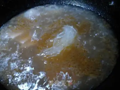 Make Spinach fan soup step 5