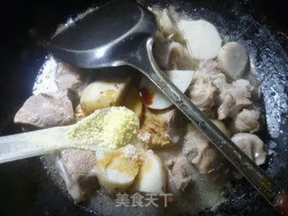 Make Potato boiled cartilage step 8