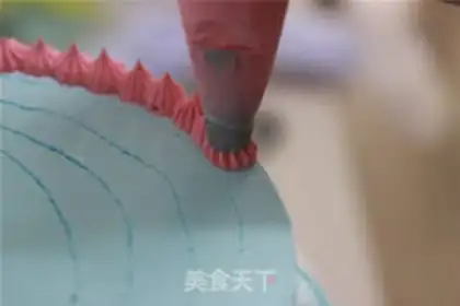Make Double birthday cake step 21