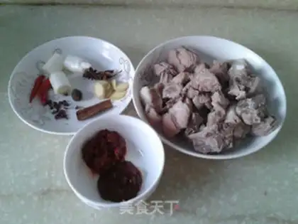 Make Red lamb step 1