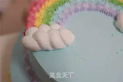 Make Double birthday cake step 23