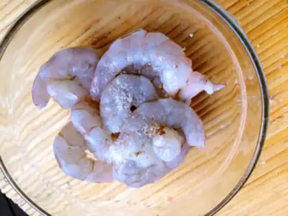 Make Tomato shrimp step 4