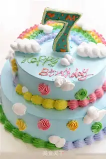Make Double birthday cake step 26
