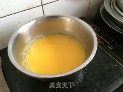 Make Mango pudding step 4