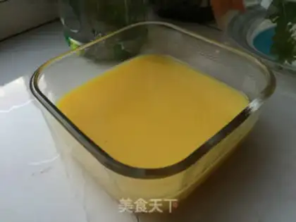 Make Mango pudding step 7