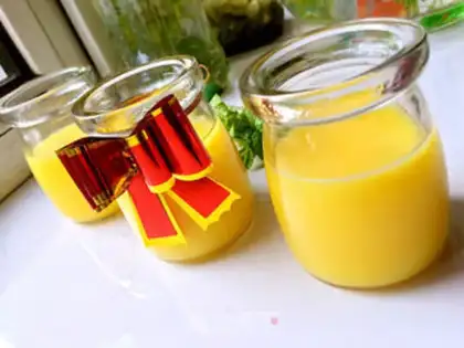 Make Mango pudding step 12