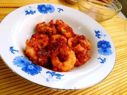Make Tomato shrimp step 16