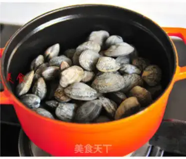 Make Flower clams and lamb stew step 3