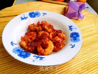 Make Tomato shrimp step 17