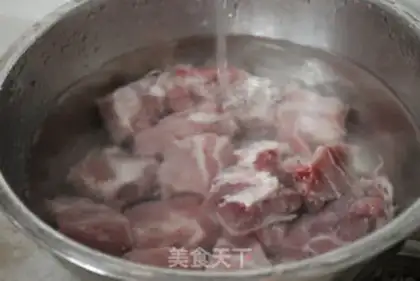 Make Red burn ribs step 1