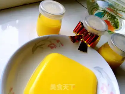 Make Mango pudding step 15