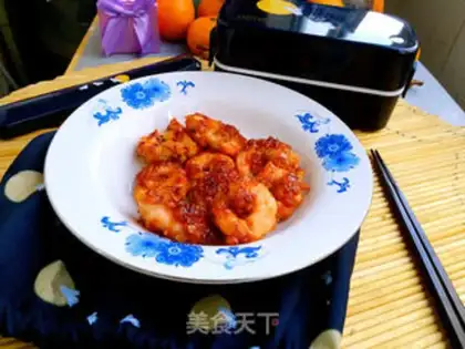 Make Tomato shrimp step 20