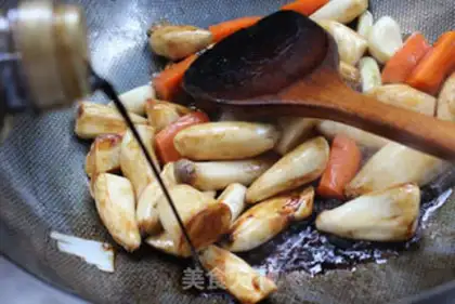 Make The apricots burn carrots step 6