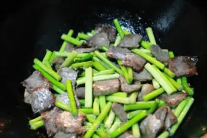 Make Garlic beef step 2