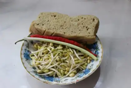 Make Roasted bean sprouts step 0