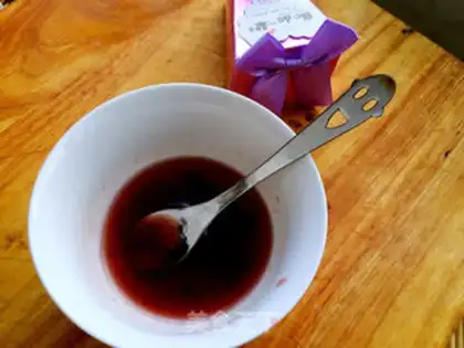 Make Blueberry tartare step 12