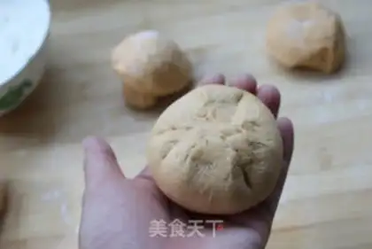 Make Carrot bean buns step 7
