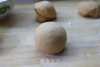 Make Carrot bean buns step 8