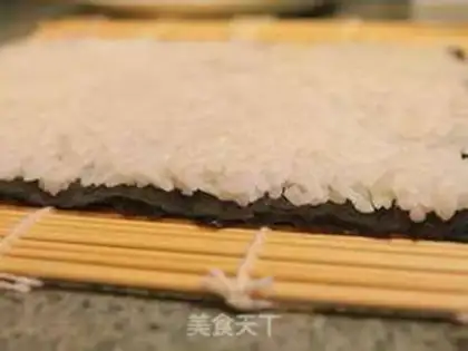 Make Sushi squid step 2