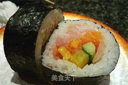 Make Sushi squid step 4