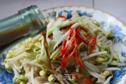 Make Roasted bean sprouts step 8