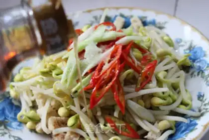 Make Roasted bean sprouts step 9