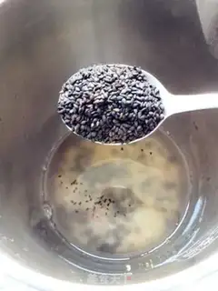 Make Black and sesame food step 2
